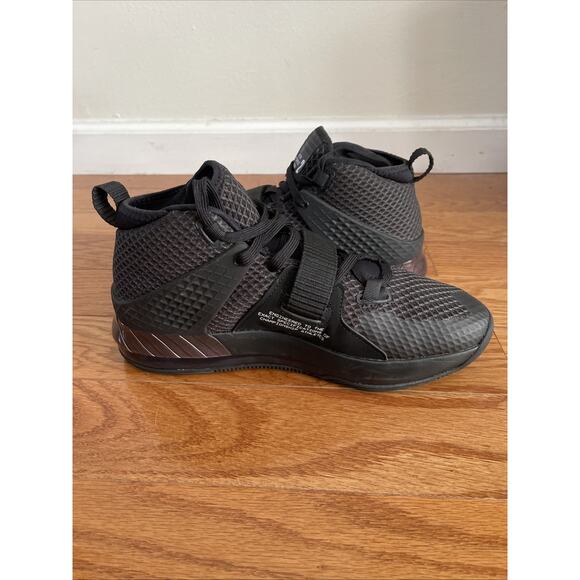 Nike Mens Air Force Max II AV6243-002 Black/White-Black Size 8 Clean Casual - Picture 1 of 12